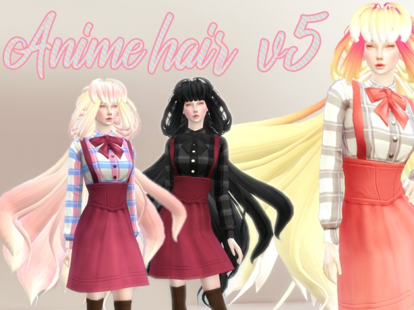 Make anime manga sims,sims 2 only by Chikane | Fiverr