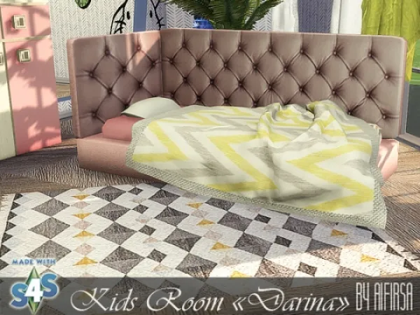 Alpha Children's room Darina 2 - The Sims 4 Custom Content