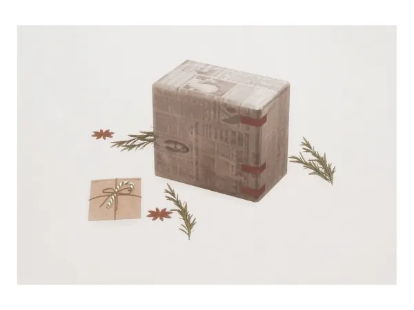 Maxis Match candy cane gift newspaper wrapped present - The Sims 4 Custom Content