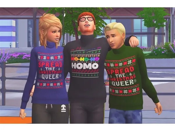 Holi-Gay Christmas Jumpers