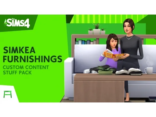 Maxis Match SIMKEA FURNISHINGS STUFF PACK - The Sims 4 Custom Content