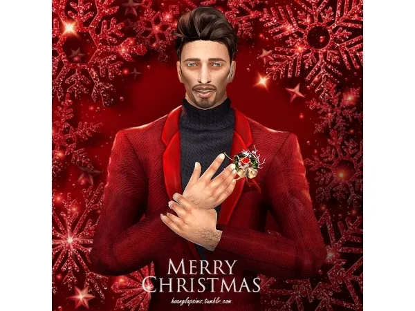 Alpha Xmas gift set by HoangLapSims - The Sims 4 Custom Content