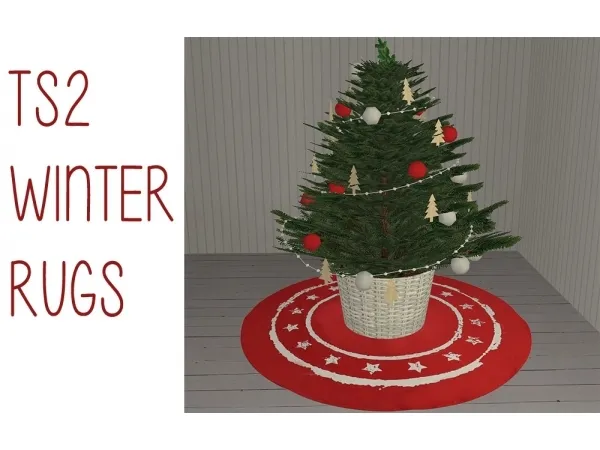 Recolors of Kims square rug - The Sims 2 Custom Content