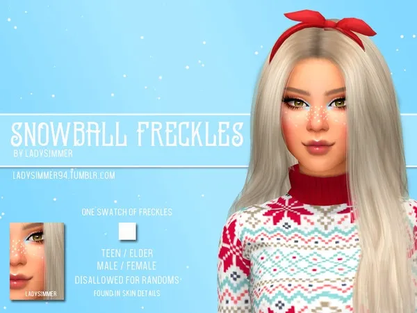 Snowball Freckles
