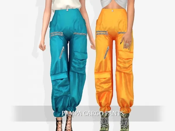 Alpha Pampa Cargo Pants - The Sims 4 Custom Content