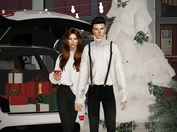 turtleneck monicasweater by nikaonishko - The Sims 2 Custom Content