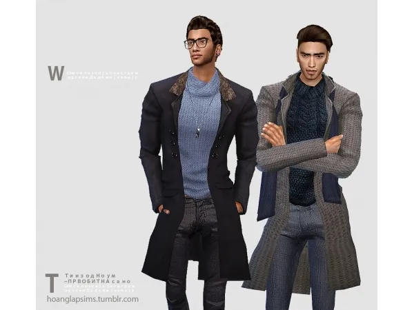 Maxis Match Winter set p1 by HoangLapSims - The Sims 4 Custom Content