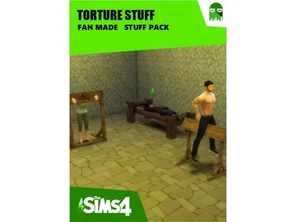 Maxis Match Torture Stuff fan made stuff pack - The Sims 4 Custom Content