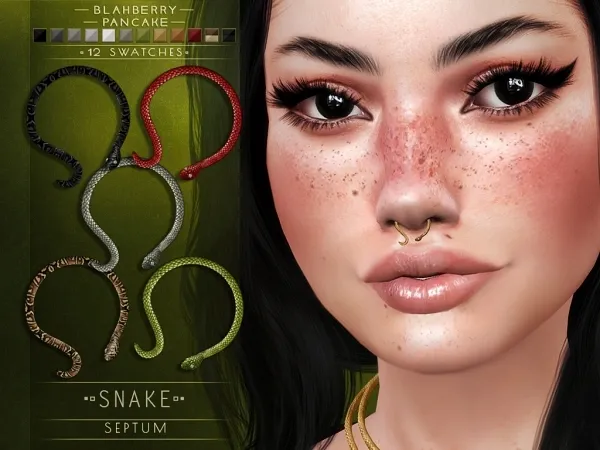 Blahberry Pancake - Snake Septum