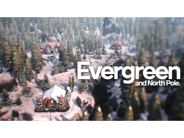 Alpha Evergreen and North Pole - The Sims 4 Custom Content