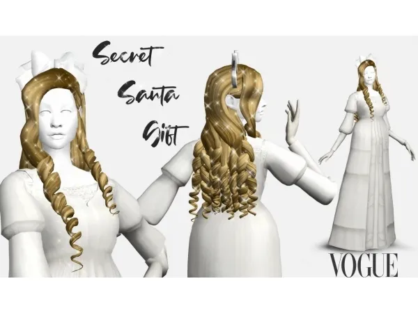Maxis Match VS4 Secret Santa 2019 - The Sims 4 Custom Content