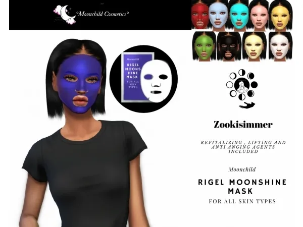 Alpha Rigel Moonshine Mask - The Sims 4 Custom Content