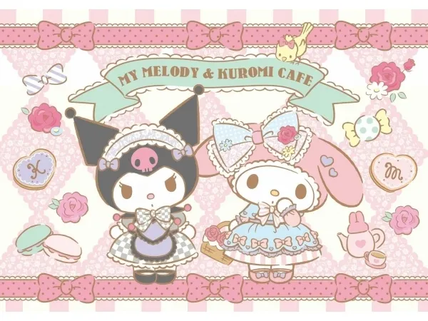 Alpha My Melody Kuromi Cafe by dutchy - The Sims 4 Custom Content