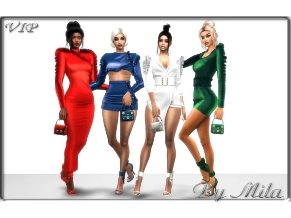 Alpha VIP 122019 set by simsmilasmith - The Sims 4 Custom Content