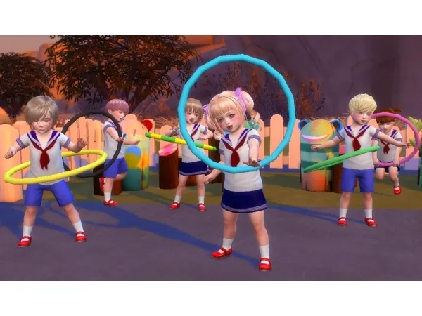 Alpha Hula Hoop Pose luckyday by a - The Sims 4 Custom Content