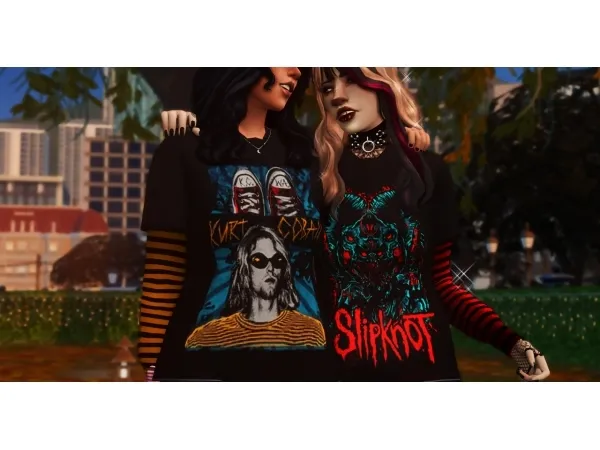 Mix ABSTRACTELLA a very edgy recolor - The Sims 4 Custom Content