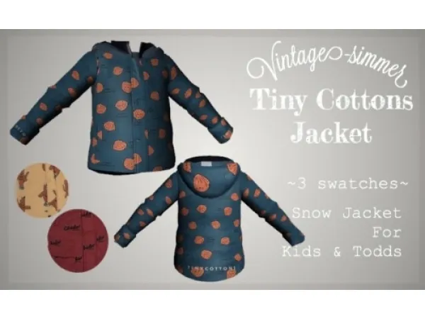 Alpha Tiny Cottons - The Sims 4 Custom Content