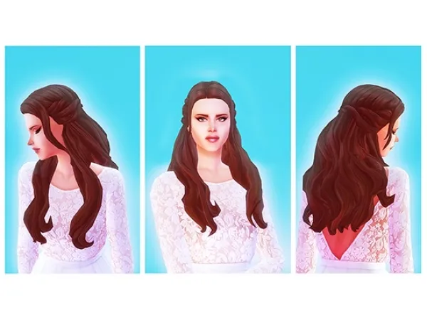 Maxis Match Love Hairstyle - The Sims 4 Custom Content