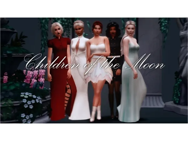 Maxis Match Children of the Moon A collection by Zeussim - The Sims 4 Custom Content