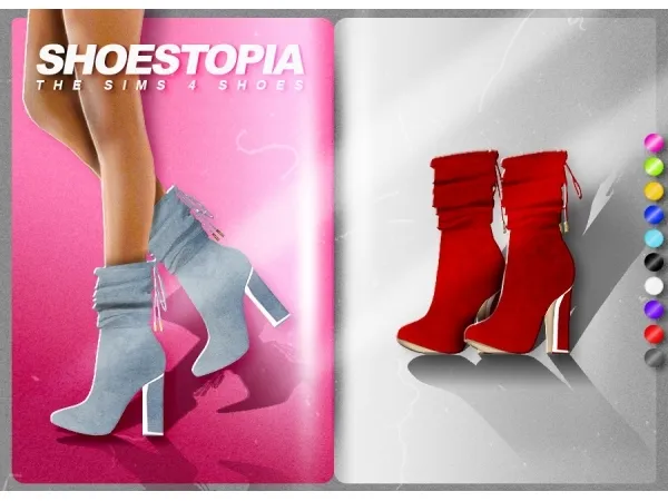 Alpha WILD HEART BOOTS SHOESTOPIA - The Sims 4 Custom Content