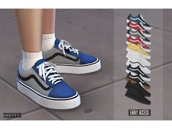 Alpha Vans Old Skool - The Sims 4 Custom Content