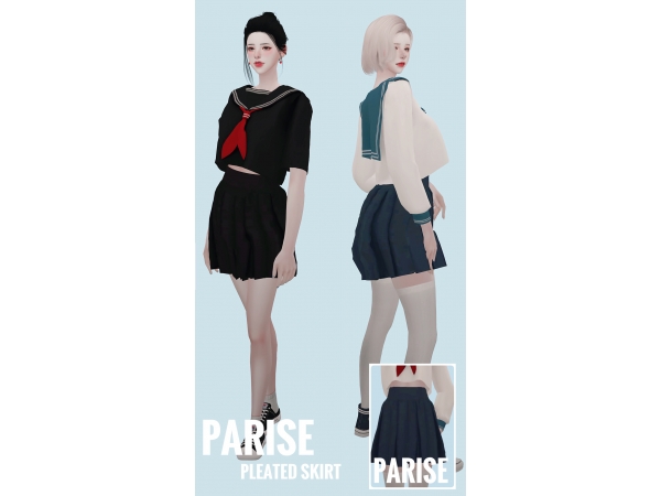 Pleated Skirt The Sims 4 Download SimsFinds