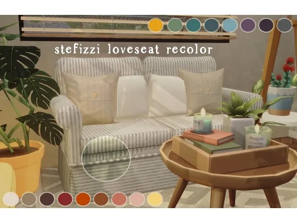 Maxis Match stefizzi couch recolor by pinkpxls - The Sims 4 Custom Content