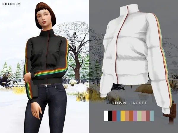 ChloeM-Down Jacket