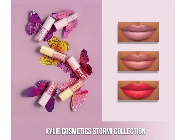 Alpha KYLIE COSMETICS GLOSS STORMI - The Sims 4 Custom Content