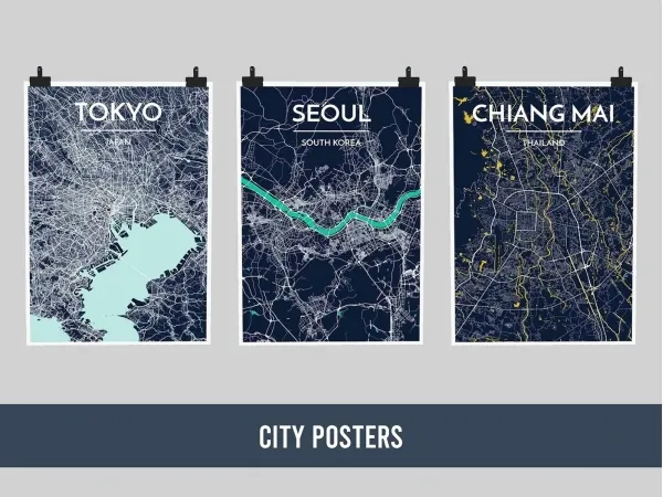 Alpha City Posters - The Sims 4 Custom Content