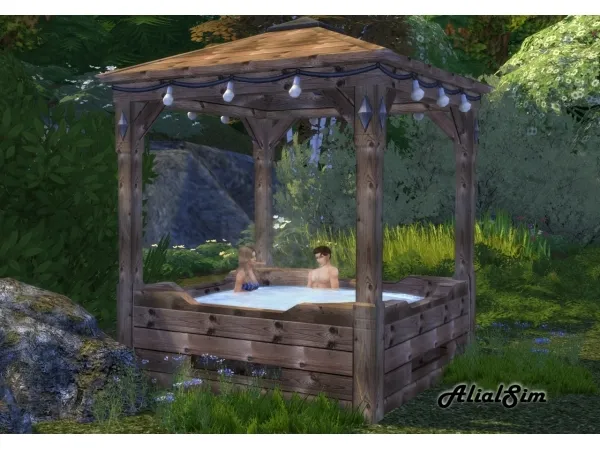 Alpha HotTube - The Sims 4 Custom Content