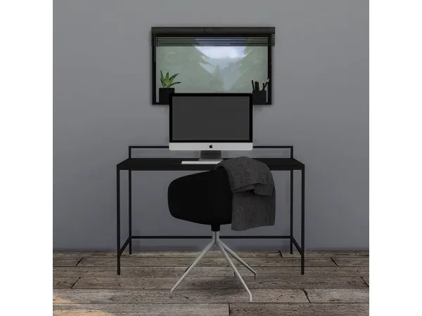 Alpha Tistrup Desk - The Sims 4 Custom Content