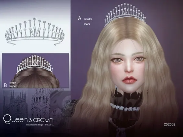 Alpha S Club LL crown 202002 by thesimsresource - The Sims 4 Custom Content