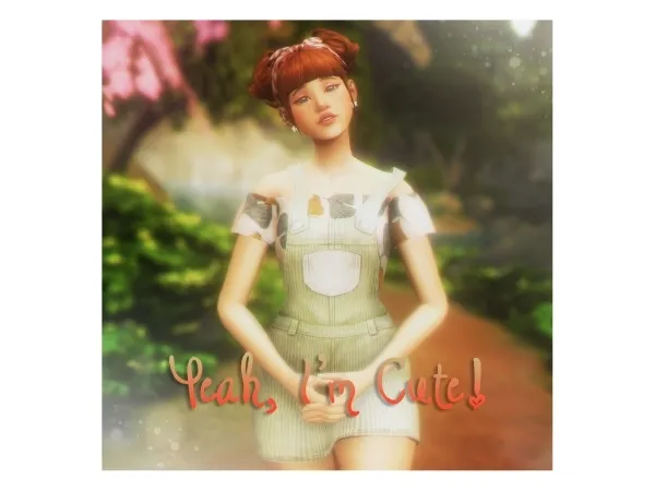 Maxis Match Yeah I'm Cute Posepack - The Sims 4 Custom Content