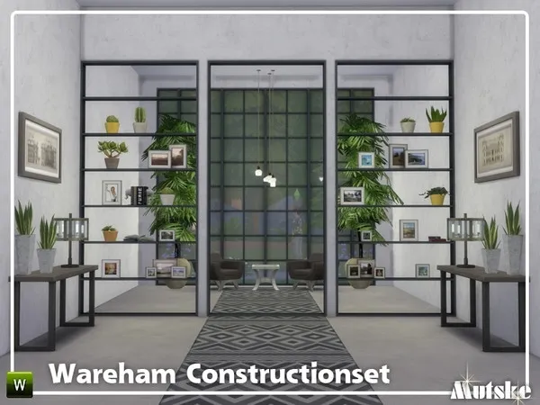 Maxis Match Wareham Constructionset Part 4 - The Sims 4 Custom Content