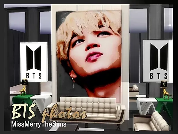 Alpha BTS Photos set - The Sims 4 Custom Content