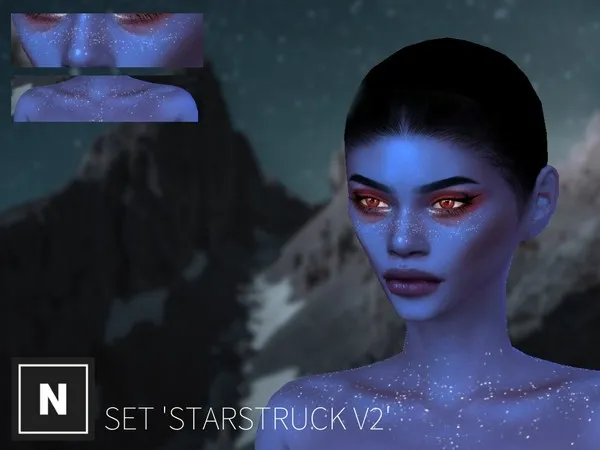 Alpha netsims 'starstruck v2' details set - The Sims 4 Custom Content