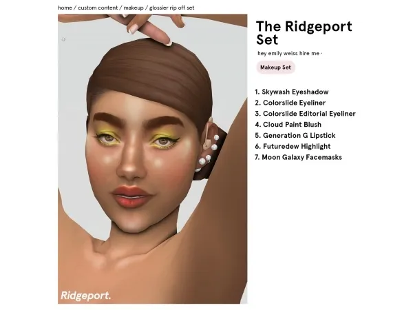 Maxis Match The Ridgeport Set by ridgeport - The Sims 4 Custom Content