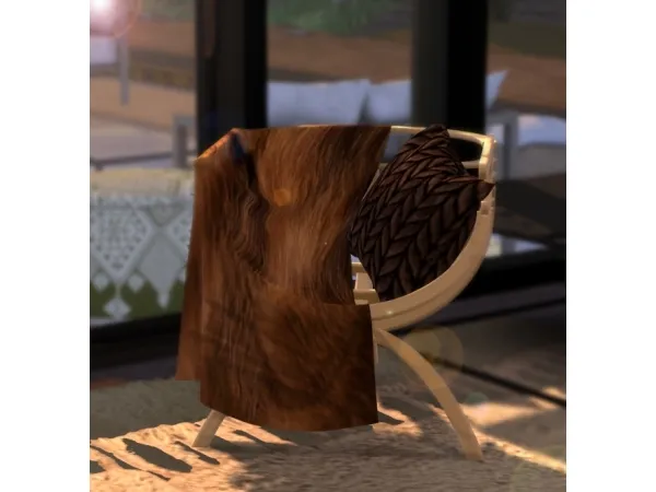 Alpha DCS Crescent City Chair by - The Sims 4 Custom Content