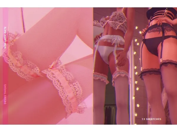 Alpha Desire Thighs - The Sims 4 Custom Content