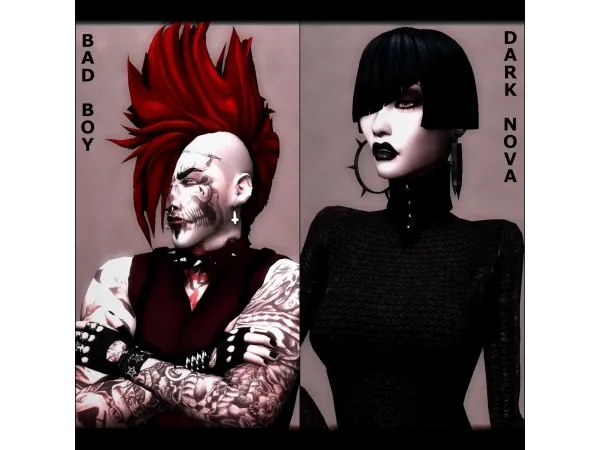 Maxis Match Edgy and Stylish - The Sims 4 Custom Content