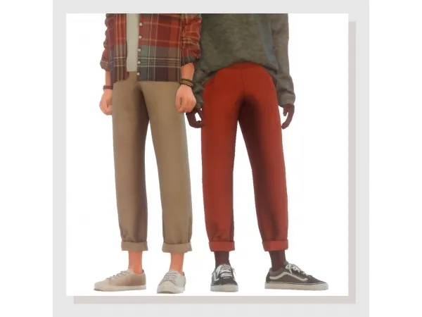 Maxis Match Johnny pants by amelylina - The Sims 4 Custom Content