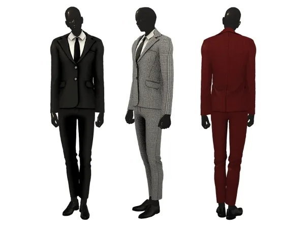 Alpha Collab Suit by SUDAL - The Sims 4 Custom Content