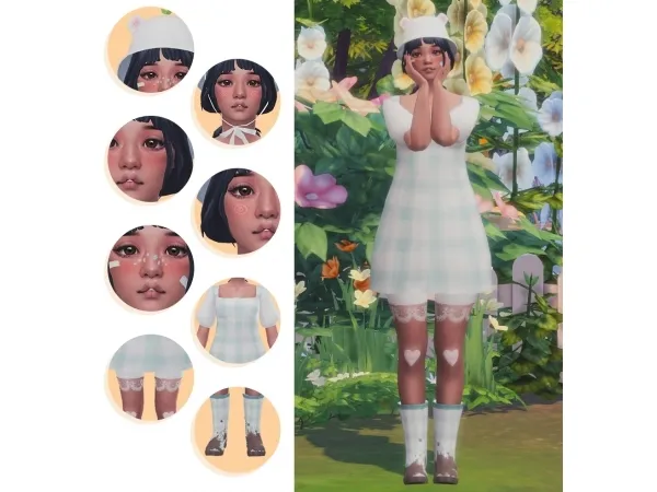 Alpha A SPRING SET - The Sims 4 Custom Content