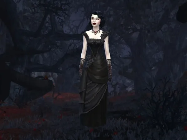 Alpha Dark Forest CAS Background - The Sims 4 Custom Content