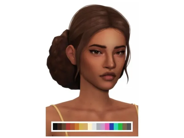 Maxis Match alice hair by dogsill - The Sims 4 Custom Content