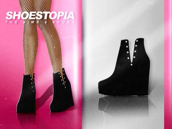 Alpha ROCK BOOTS - The Sims 4 Custom Content