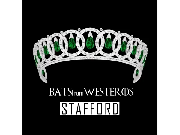 Alpha Stafford Tiara BatsFromWesteros - The Sims 4 Custom Content