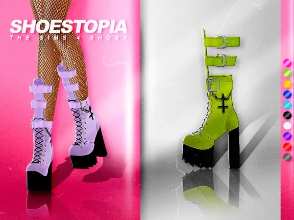 Maxis Match IDK BOOTS - The Sims 4 Custom Content