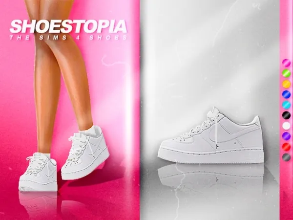 Alpha WALKER SHOES - The Sims 4 Custom Content